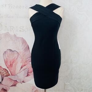 Venus black bodycon dress size medium